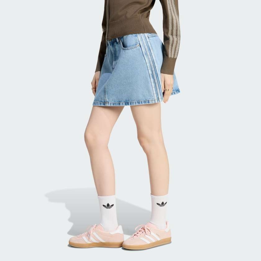 Джинсова спідниця MID RISE DENIM