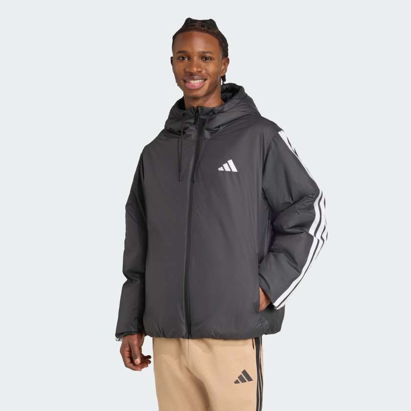 Куртка Essentials CLIMAWARM 3-Stripes Insulated Hooded