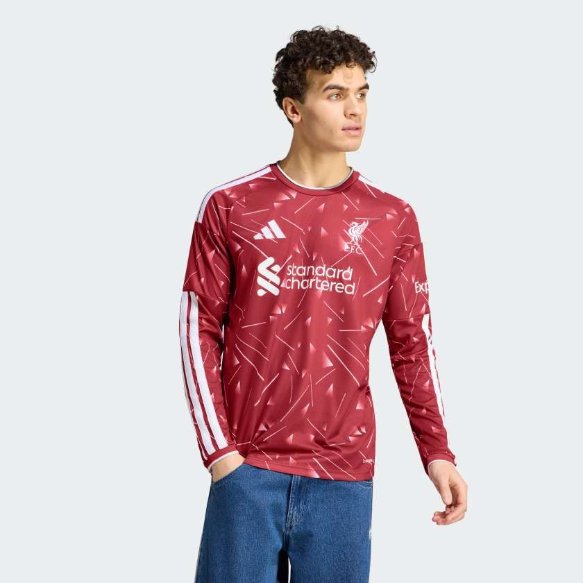 Домашнє джерсі з довгим рукавом Liverpool FC 26/27