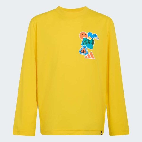 Лонгслів TERREX KIDS XPLORIC GRAPHIC TECH