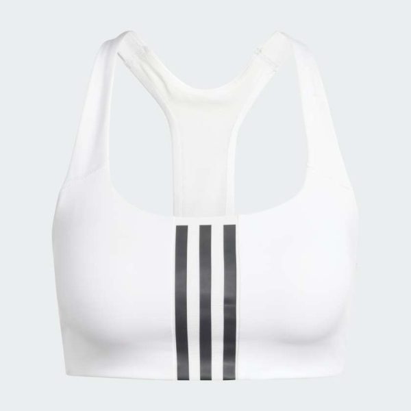 Спортивне бра Powerimpact Training Medium-Support 3-Stripes