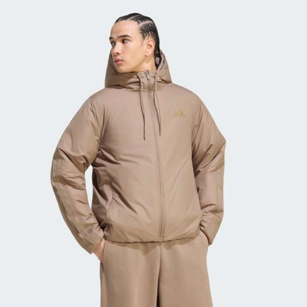 Куртка Essentials CLIMAWARM 3-Stripes Insulated Hooded