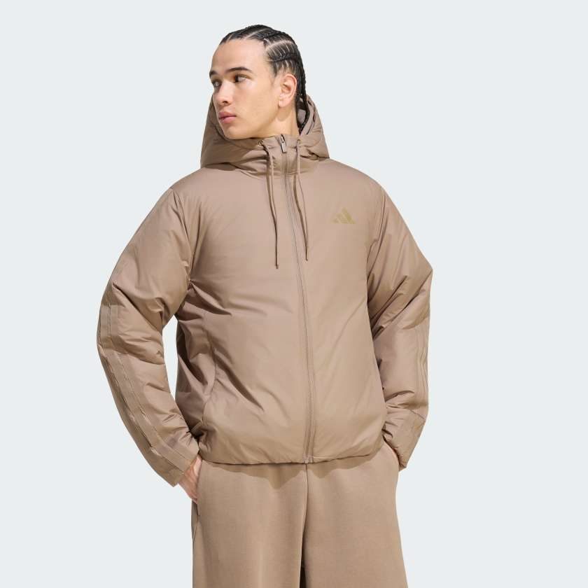 Куртка Essentials CLIMAWARM 3-Stripes Insulated Hooded