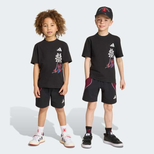 Комплект: футболка и шорты ADIDAS MARVEL SPIDER-MAN T-SHIRT