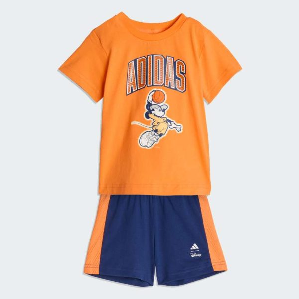 Комплект: футболка и шорты ADIDAS DISNEY MICKEY MOUSE