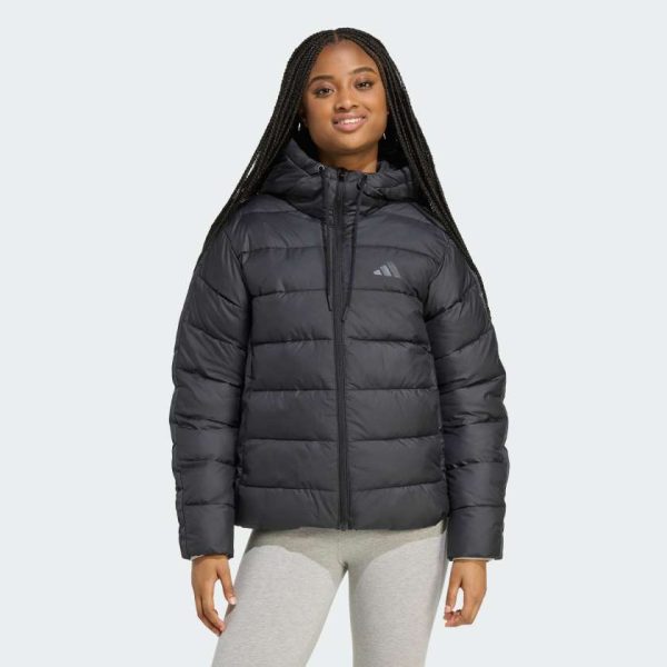 Куртка Essentials CLIMAWARM 3-Stripes Synthetic Down Hooded