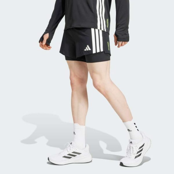 Шорты для бега 2в1 Adizero Running 2-in-1 Gel Pocket