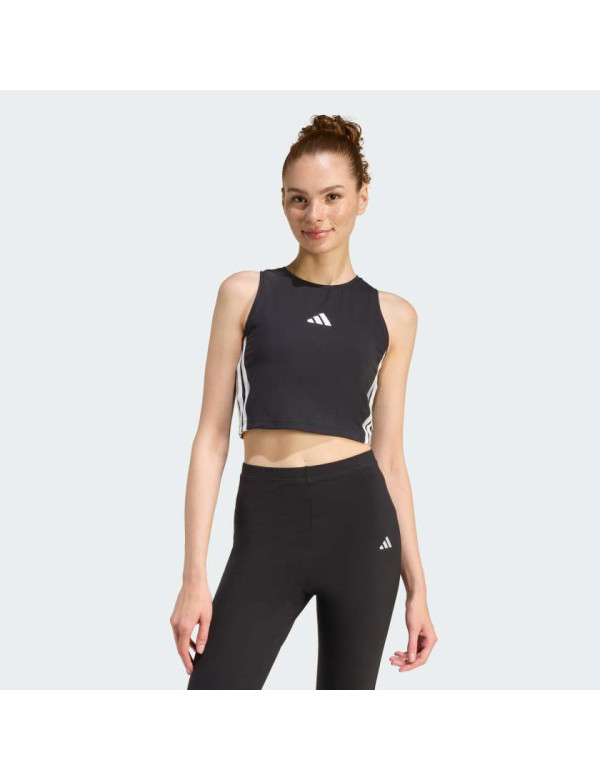 Топ ESSENTIALS 3-STRIPES PADDED