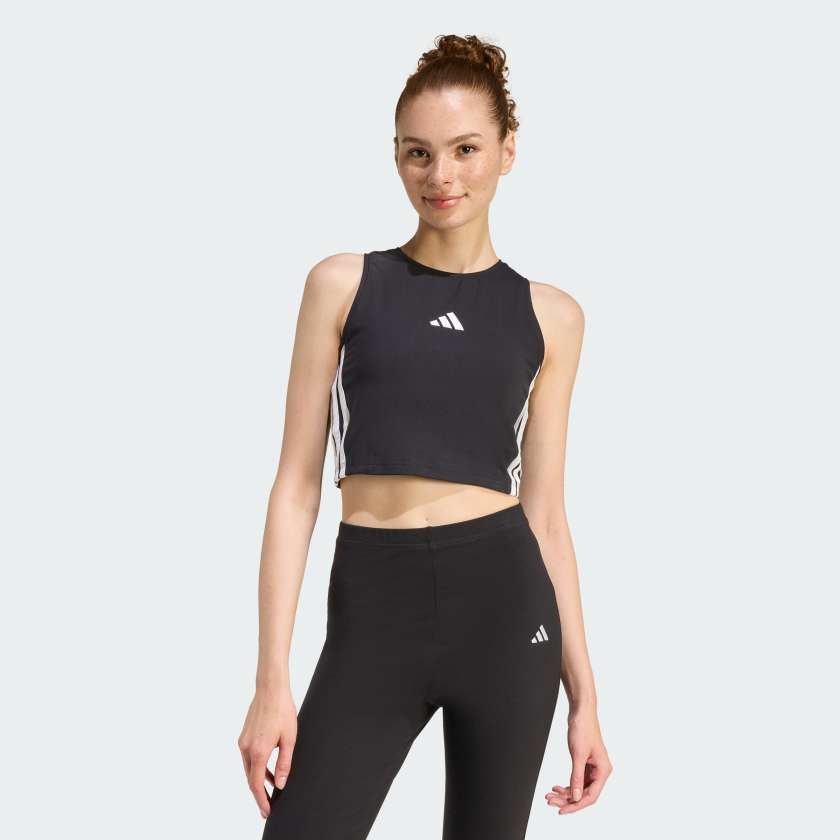 Топ ESSENTIALS 3-STRIPES PADDED