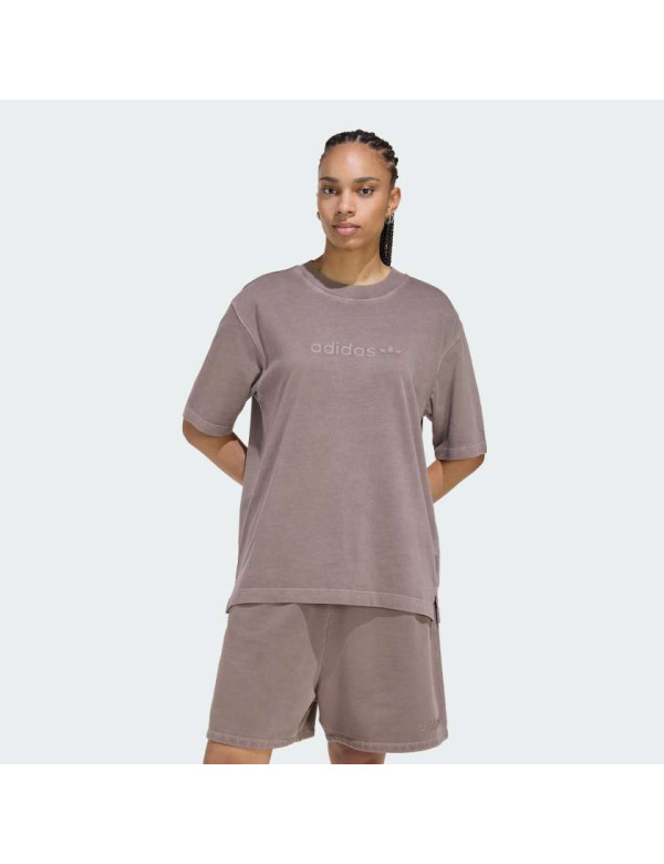 Футболка Essentials Linear Boyfriend Oversized Washed