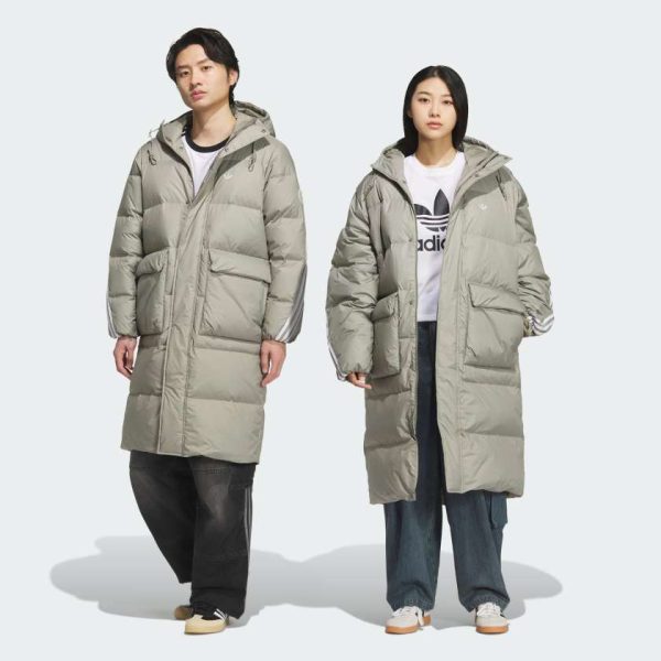 Куртка 3-Stripes Long Down