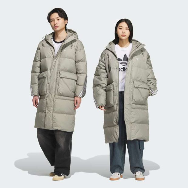 Куртка 3-Stripes Long Down