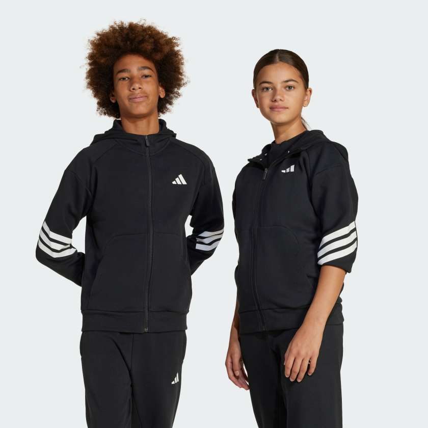 Олимпийка Future Icons 3-Stripes Full-Zip Hooded Kids