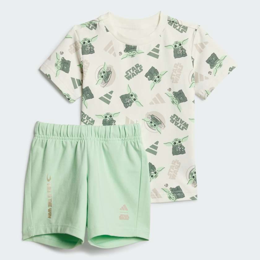 Комплект: футболка та шорти adidas x Star Wars The Mandalorian™ Kids