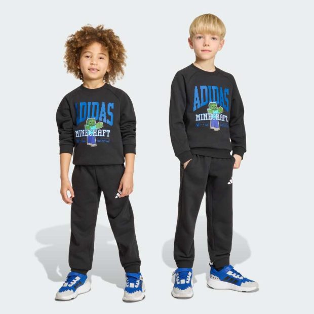 Комплект: свитшот и джоггеры ADIDAS MINECRAFT
