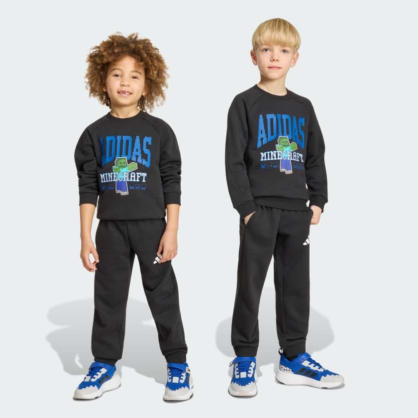 Комплект: свитшот и джоггеры ADIDAS MINECRAFT