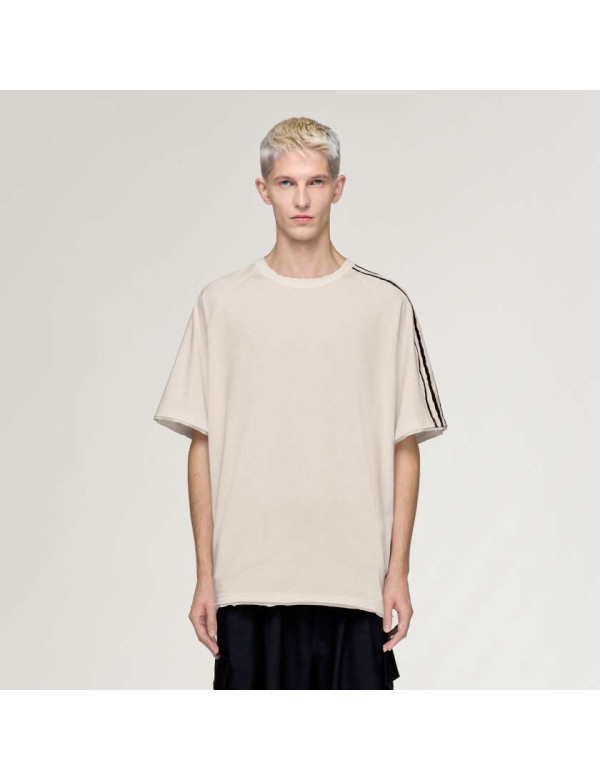 Футболка Y-3 RAW EDGE 3 STRIPES SHORT SLEEVE