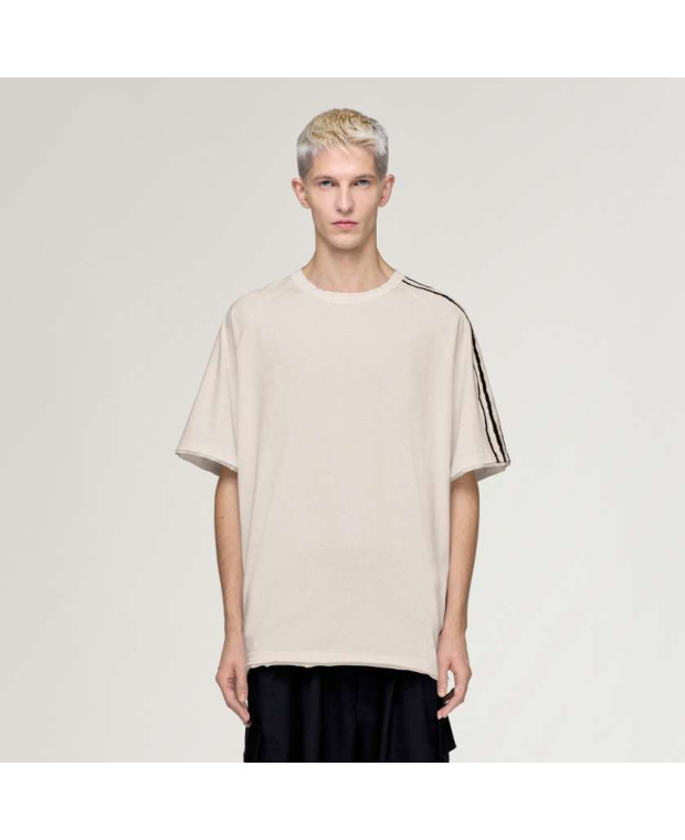 Футболка Y-3 RAW EDGE 3 STRIPES SHORT SLEEVE