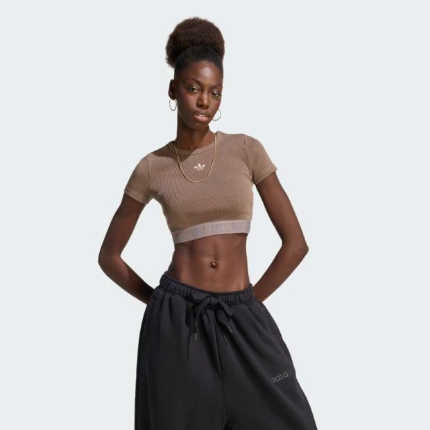 Футболка ESSENTIALS RIB TEE WASHED
