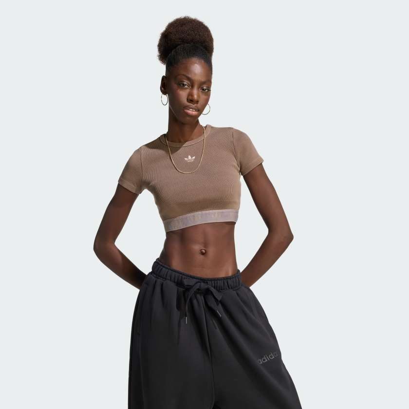 Футболка ESSENTIALS RIB TEE WASHED